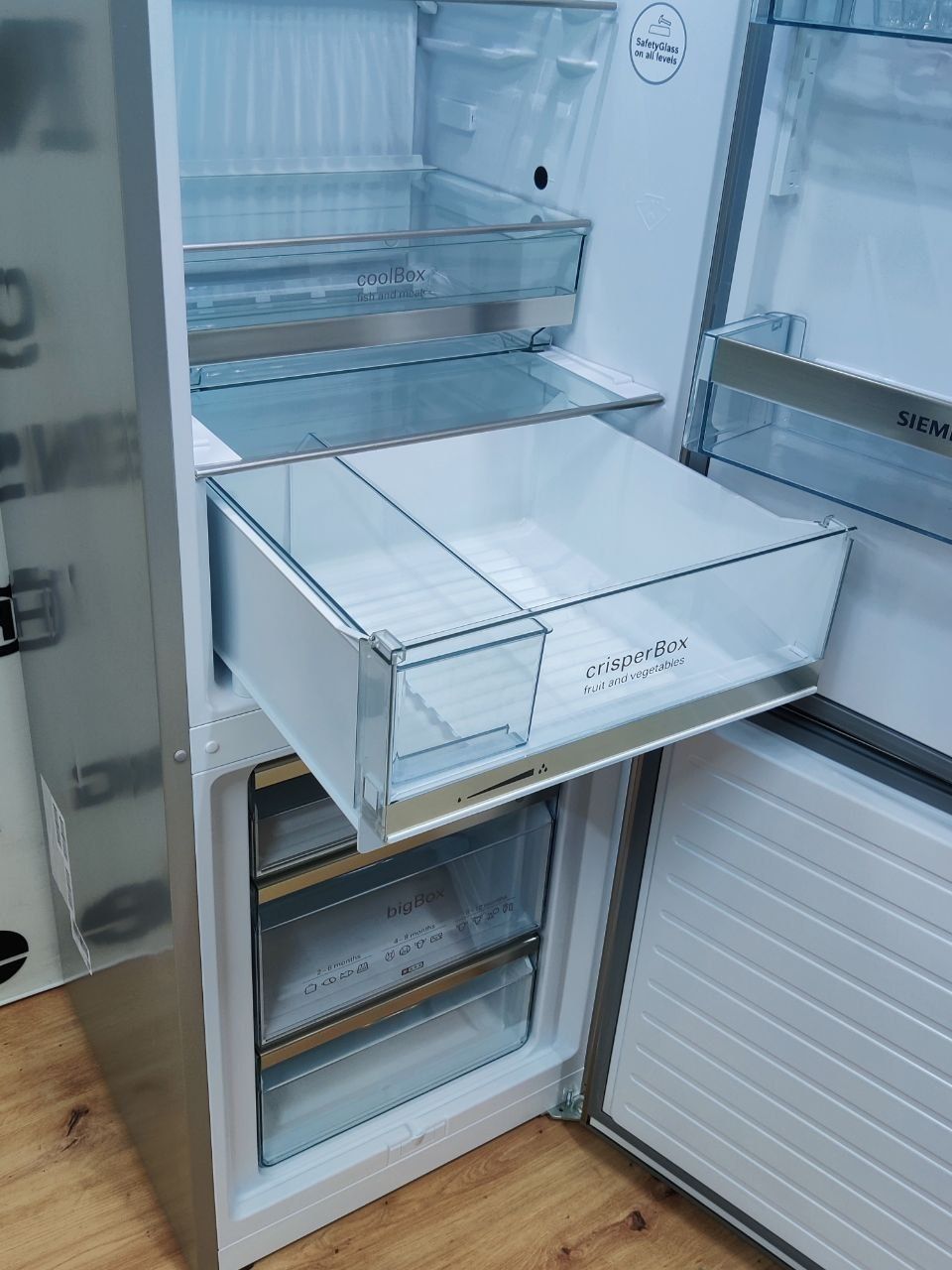 Великий двохметровий холодильник SIEMENS™. Нержавійки. Супер стан!