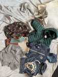 Paka ubran dla chlopca 86 92