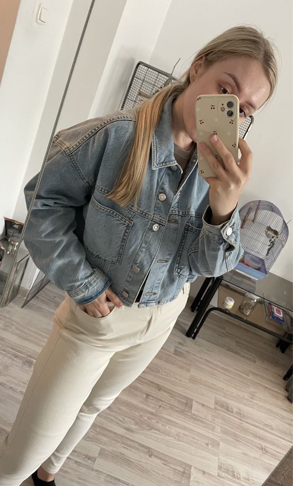 Kurtka jeansowa topshop rozmiar L