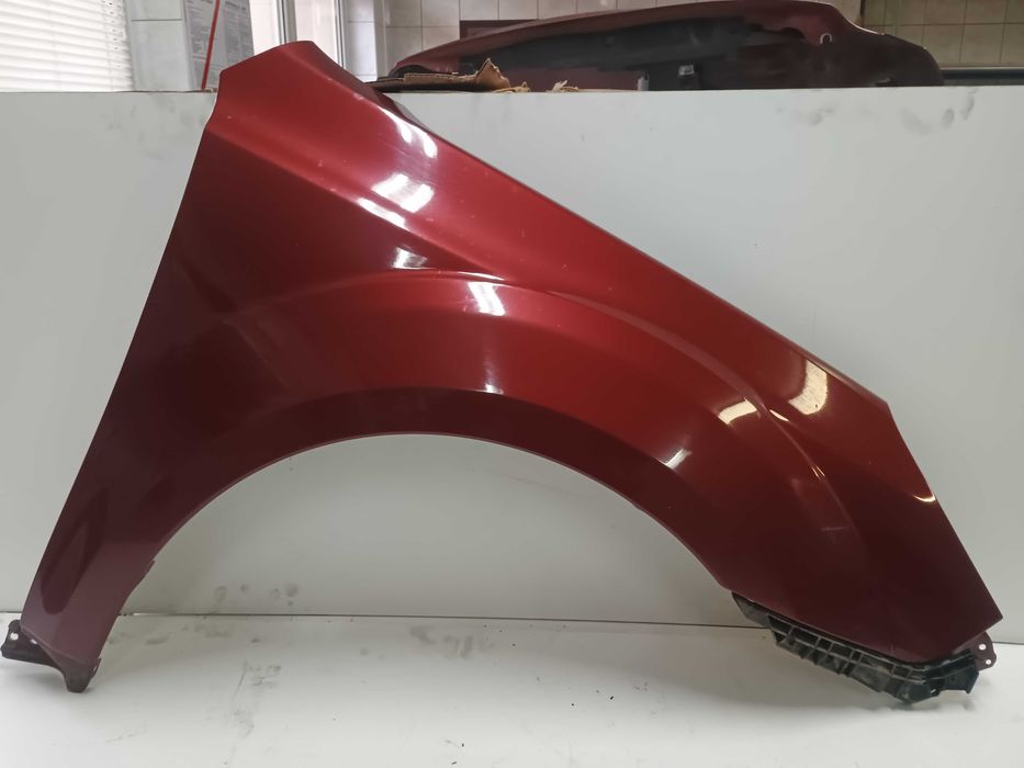 Przedni prawy błotnik Subaru Outback IV BR lift 2013. Bordowy H2Q