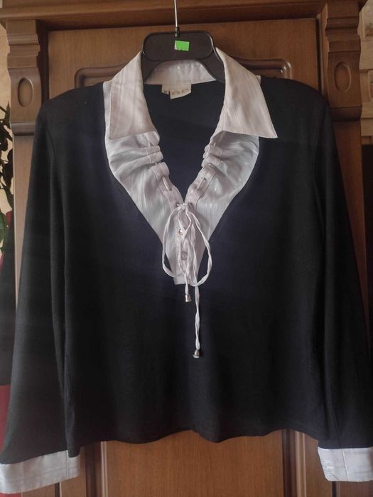 Bluzka czarna wyjściowa
