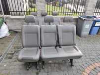 Fotele VW t5 skóra