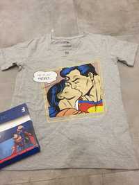 T-shirt damski Superman M nowy