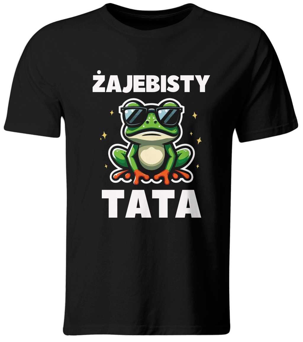 Koszulka Żajebisty Tata. Prezent na Dzień Ojca, roz. S-XXL tutaj S