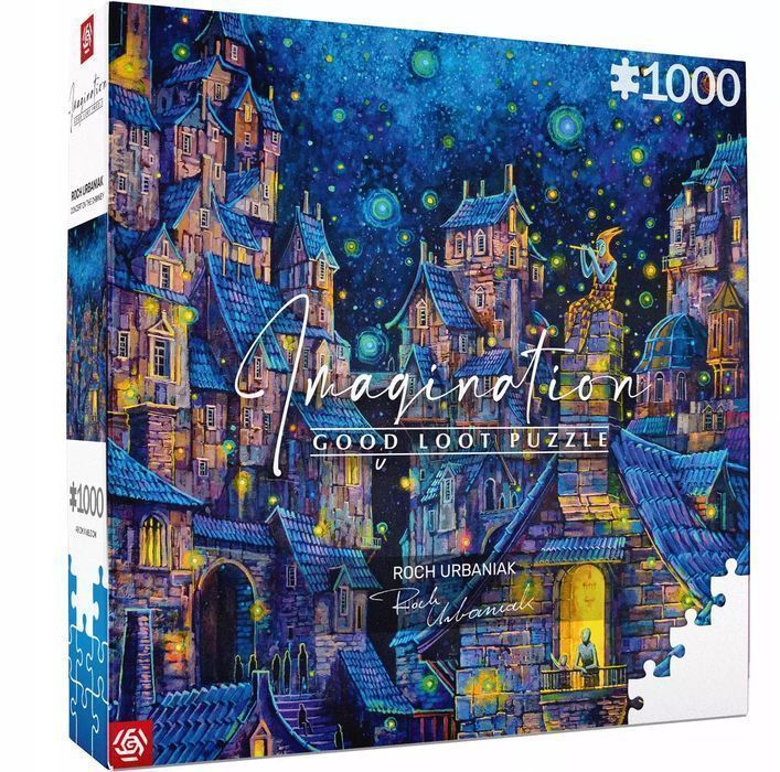 Puzzle 1000 Roch Urbaniak Koncert na kominie. Good Loot