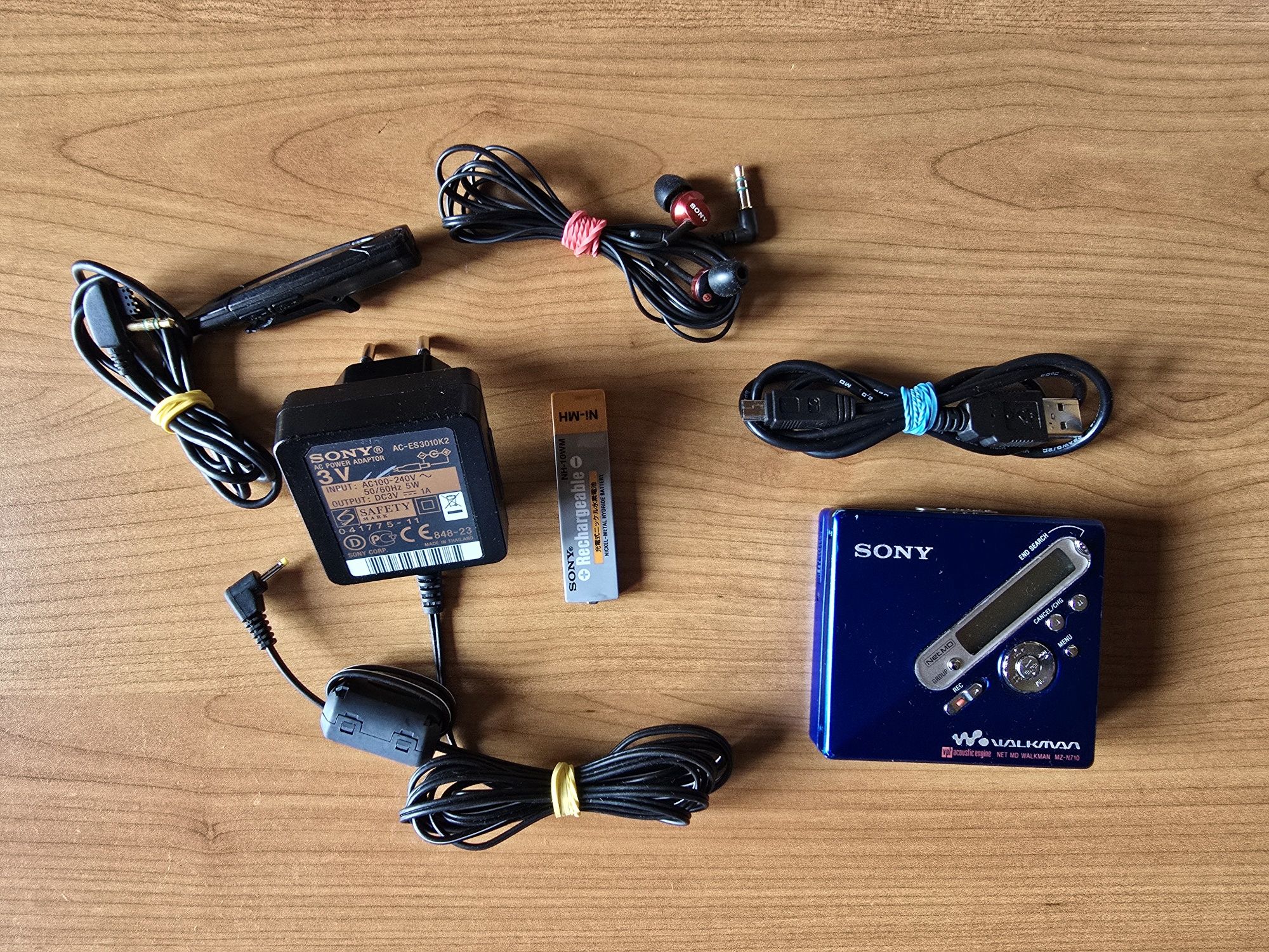 Sony Minidisc MZ-N710 MD Walkman odtwarzacz Minidisc