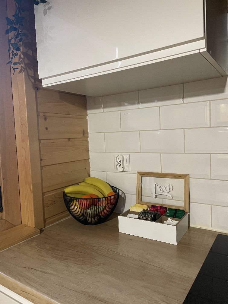 Domek drewniany z kominkiem, SAUNA