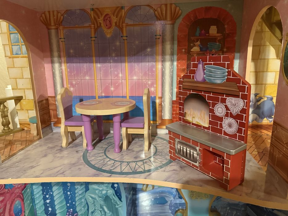 Pałac Arielki disney domek dla lalek