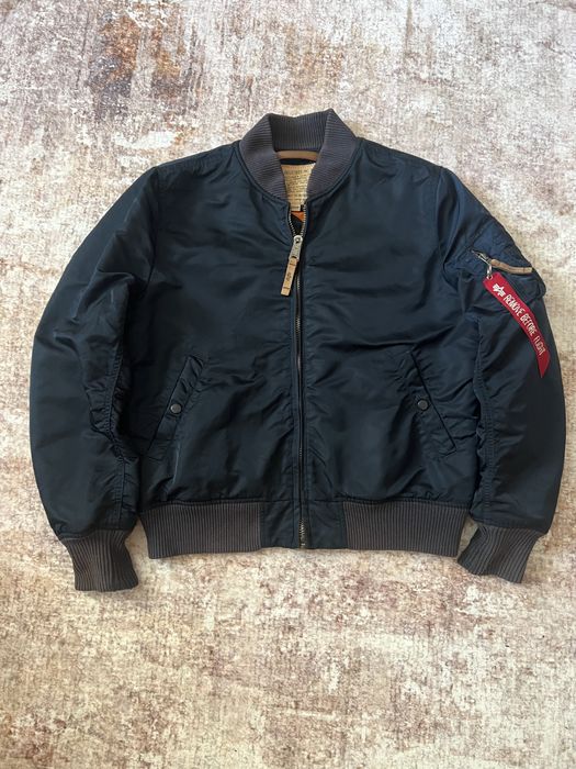 Чоловічий бомбер куртка alpha industries