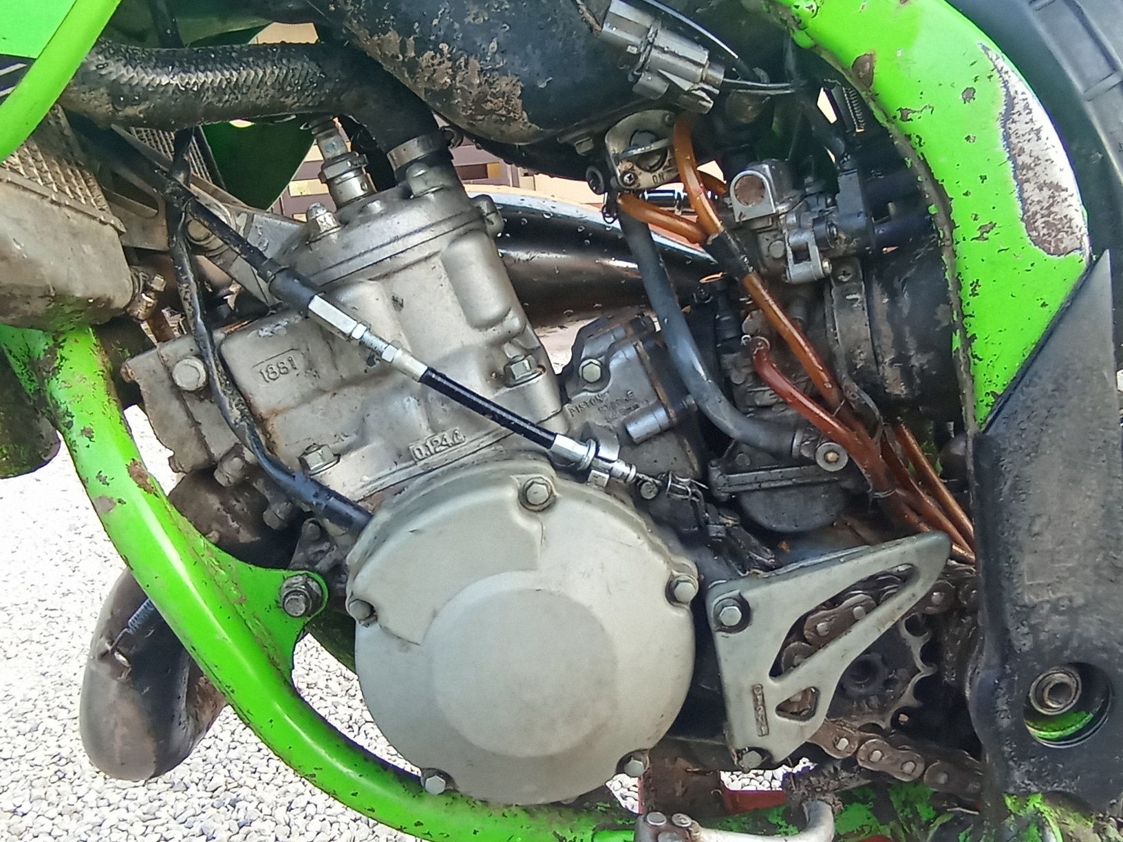 Kawasaki kx 125. 2002 nicasil