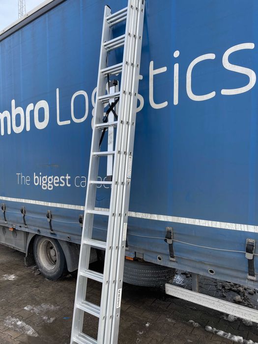 Drabina aluminiowa uniwersalna wielofunkcyjna 3x12 HIGHER 7,38m II Gat