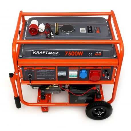AGREGAT prądotwórczy 7,5KW / 15KM generator AVR 230/400V KRAFTDELE