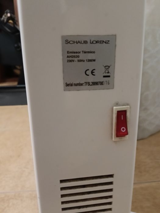 Vendo 2 aquecedores schaub Lorenz