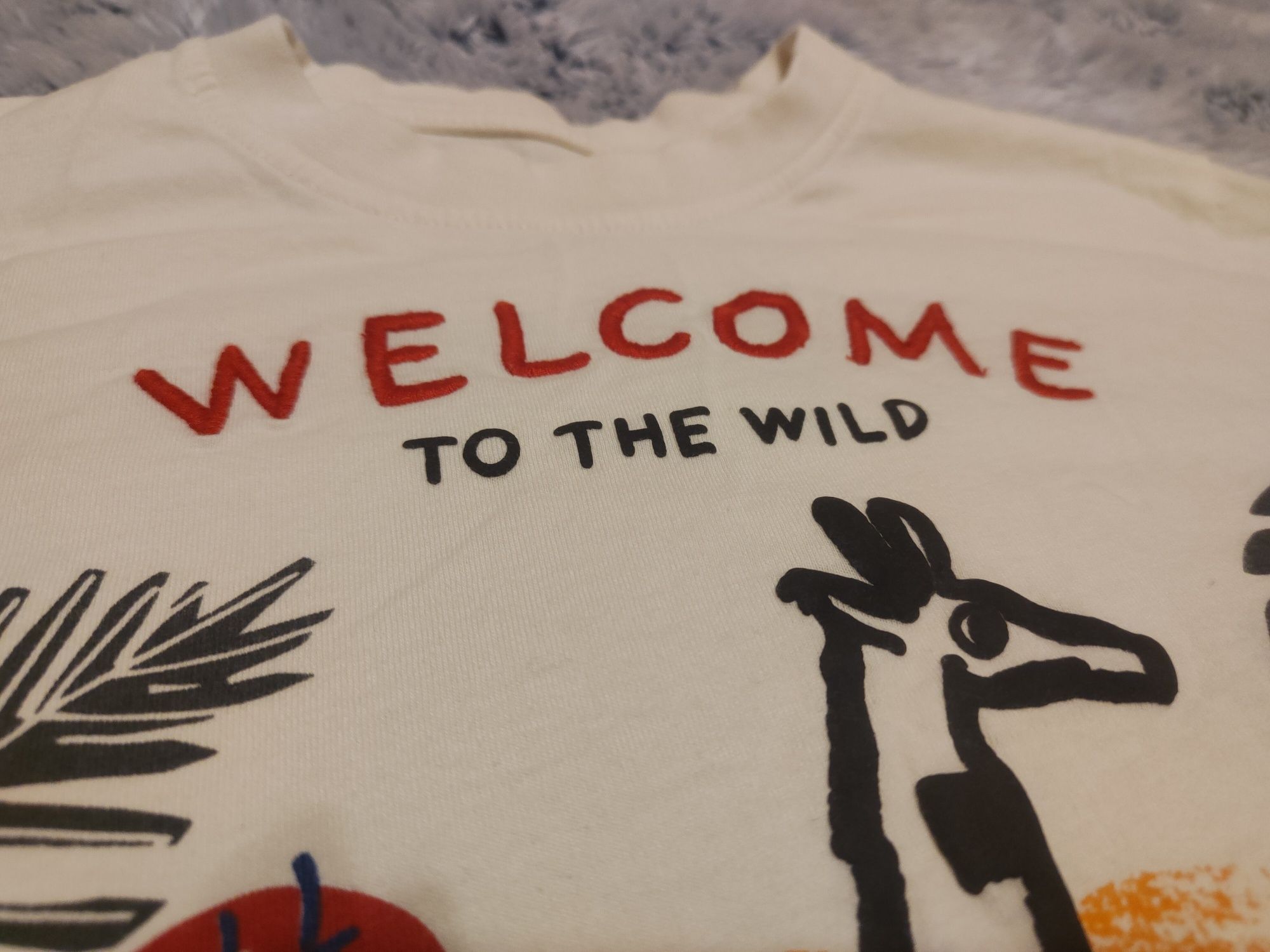 Koszulka t-shirt safari welcome to the wild 98 cool club