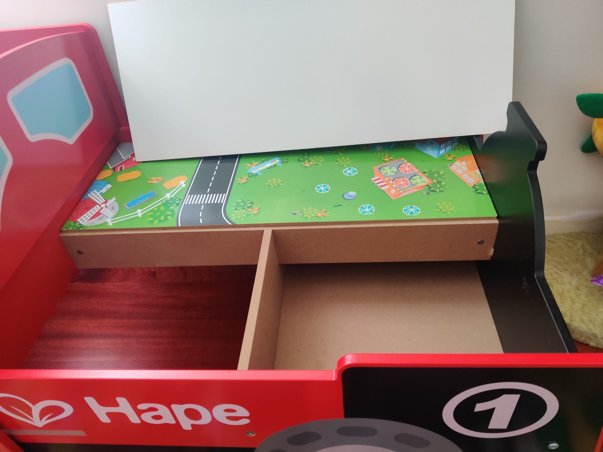 comboio de madeira Hape