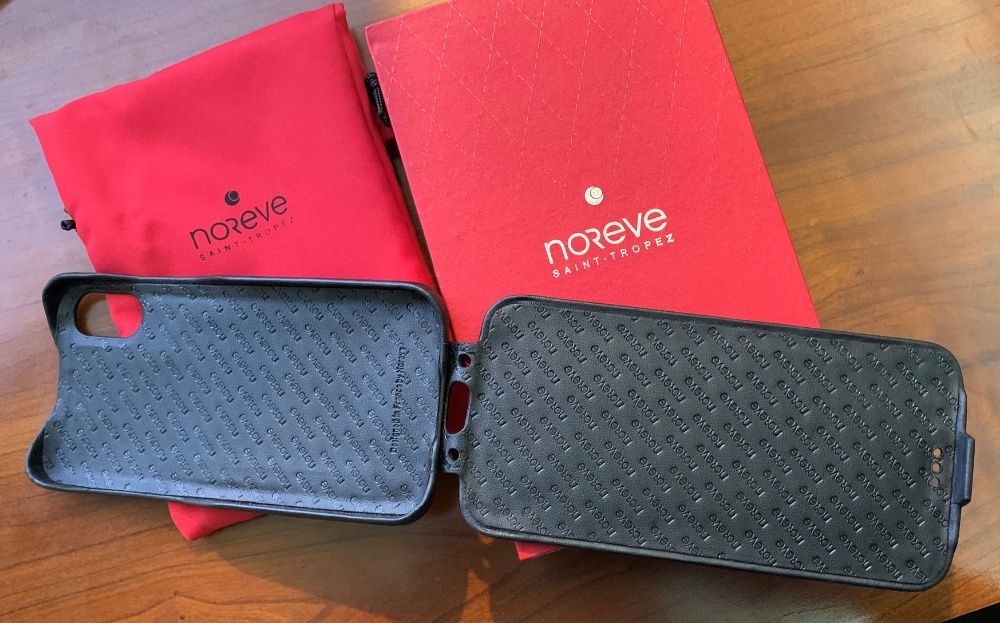 NOREVE Tradition 2115T – Capa pele genuina nova para Apple iPhone X/XS