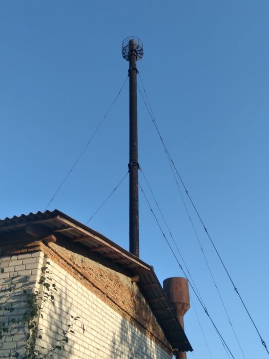 Труба котельні. Димохід. Комин