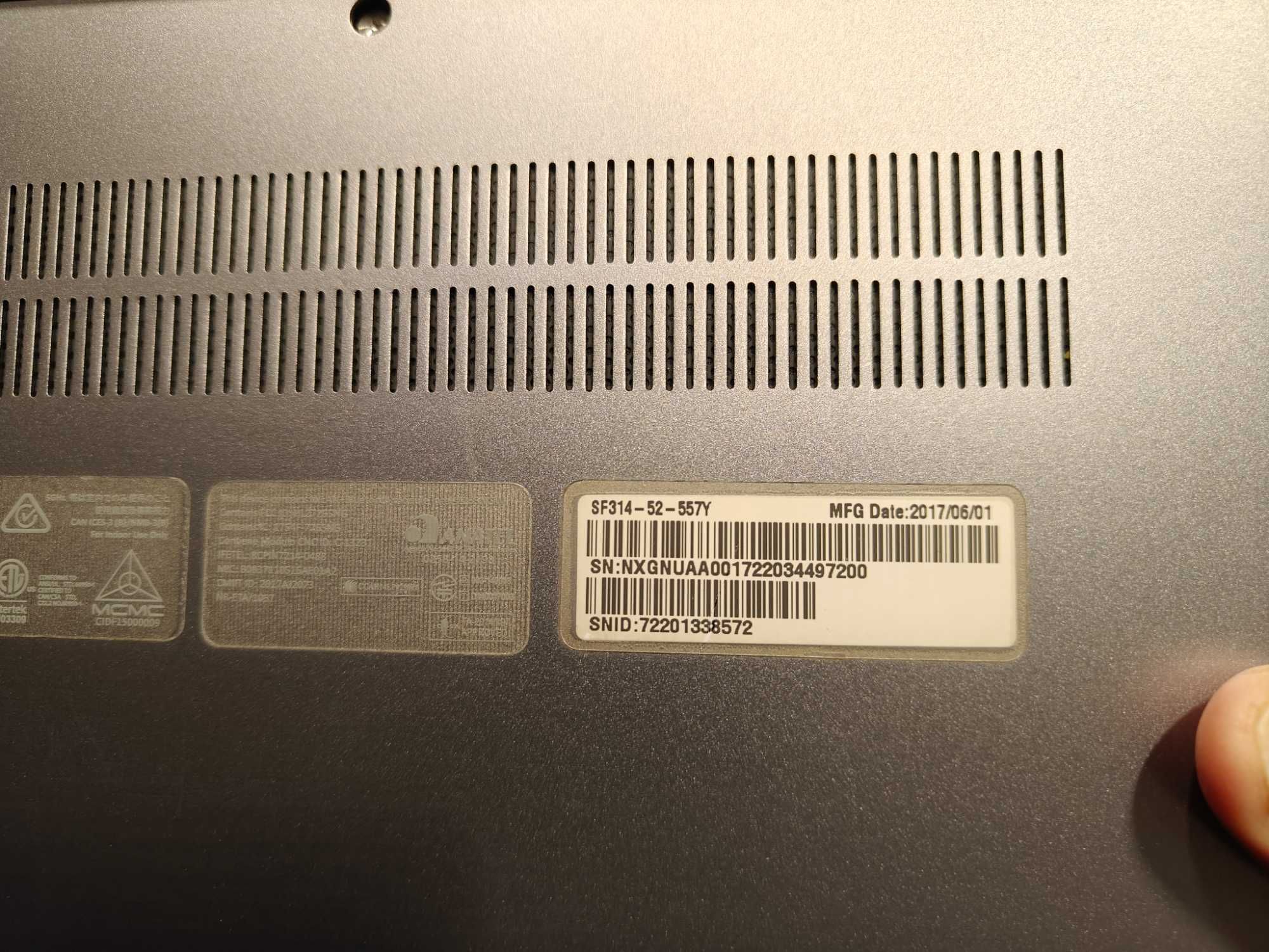 Продам ноутбук марки Acer Swift 3