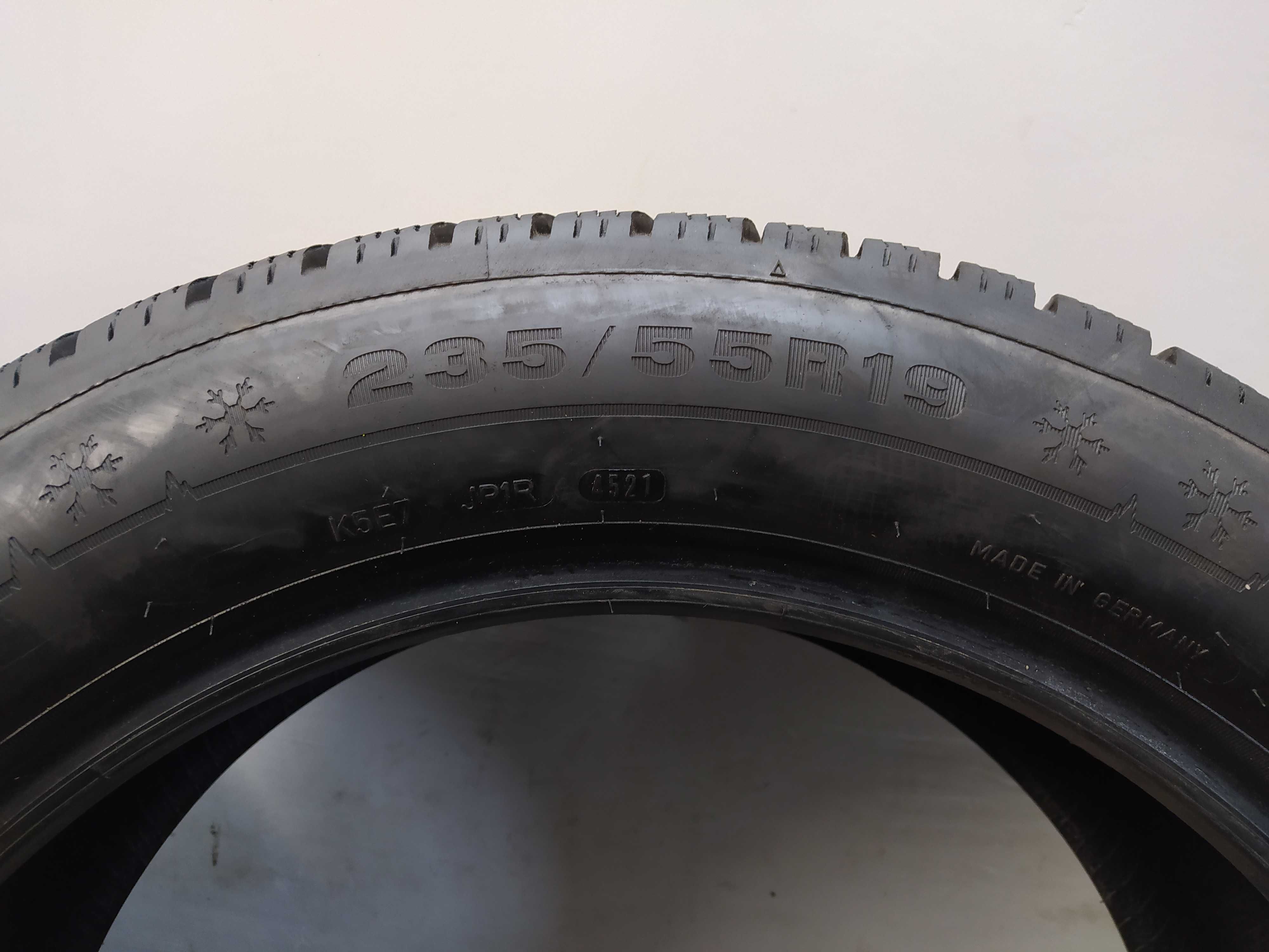 4x235/55R19 Dunlop Winter Sport 5 SUV, 2021 rok