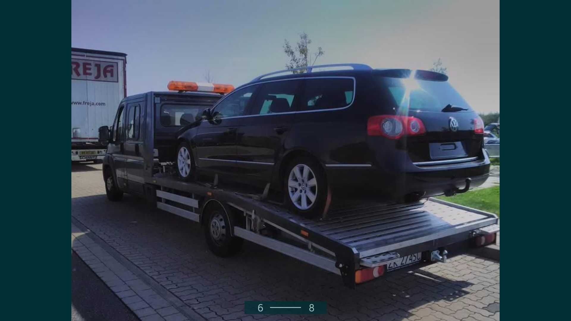 Pomoc drogowa auto holowanie Wynajem autolaweta Słonowice