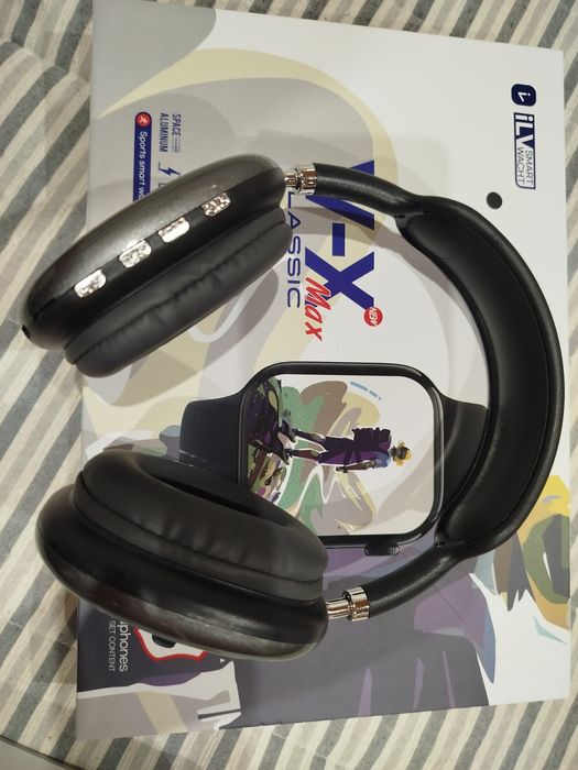 Smartwatch V-Max V-X10 Classic + Headphones