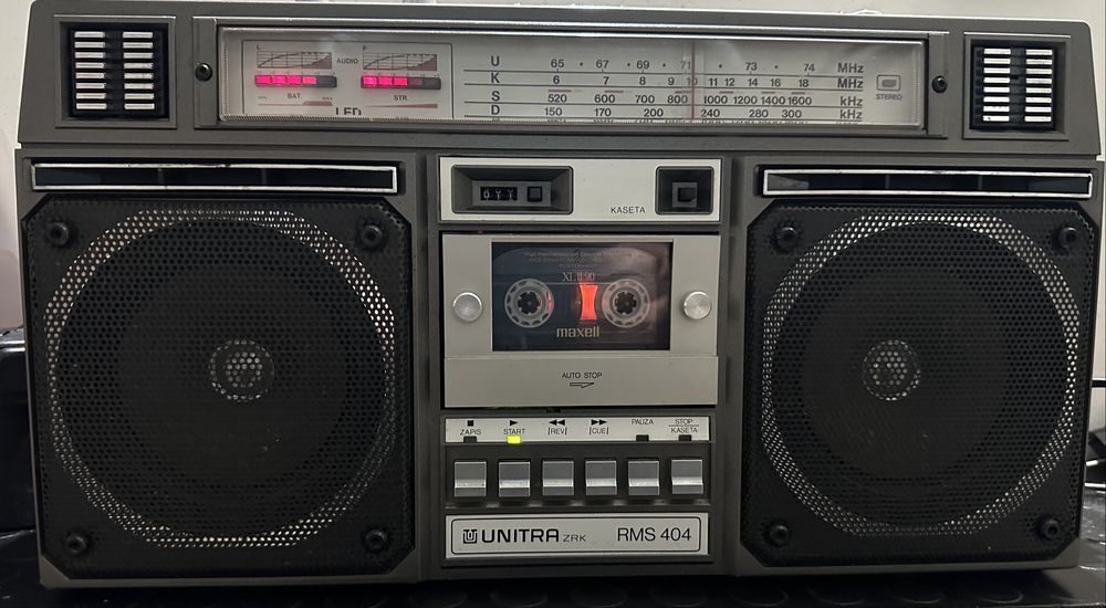 Unitra ZRK Kasprzak RMS 404 Boombox PRL Vintage