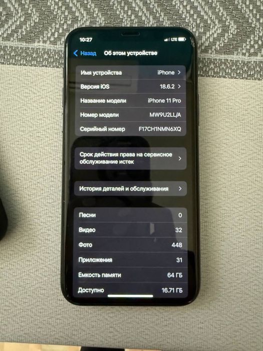 Iphone 11 Pro 64 GB Original