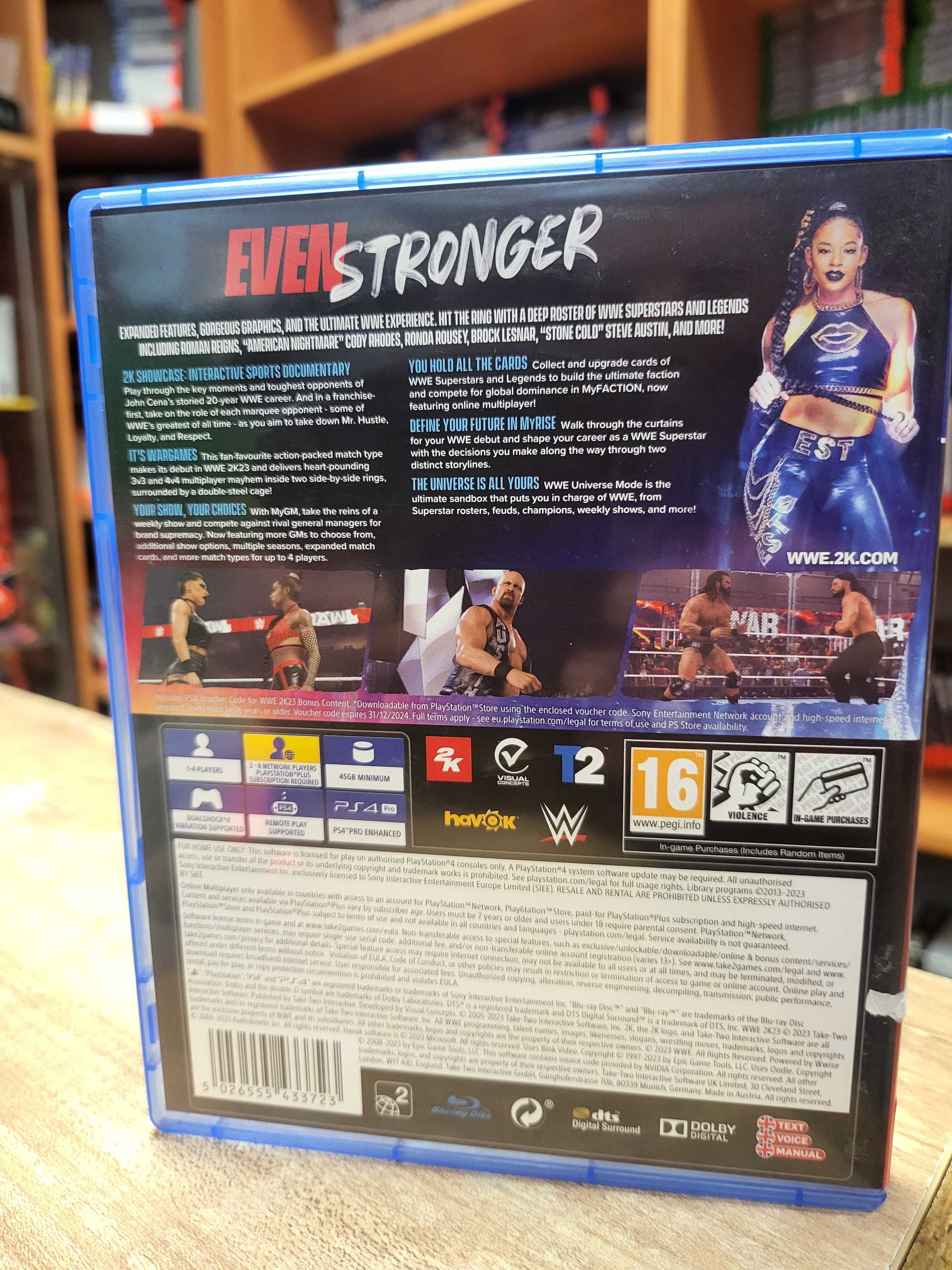 WWE 2K23 W 2k23 2 Osoby PS4 PS5 Skup Wymiana SklepRetroWWA