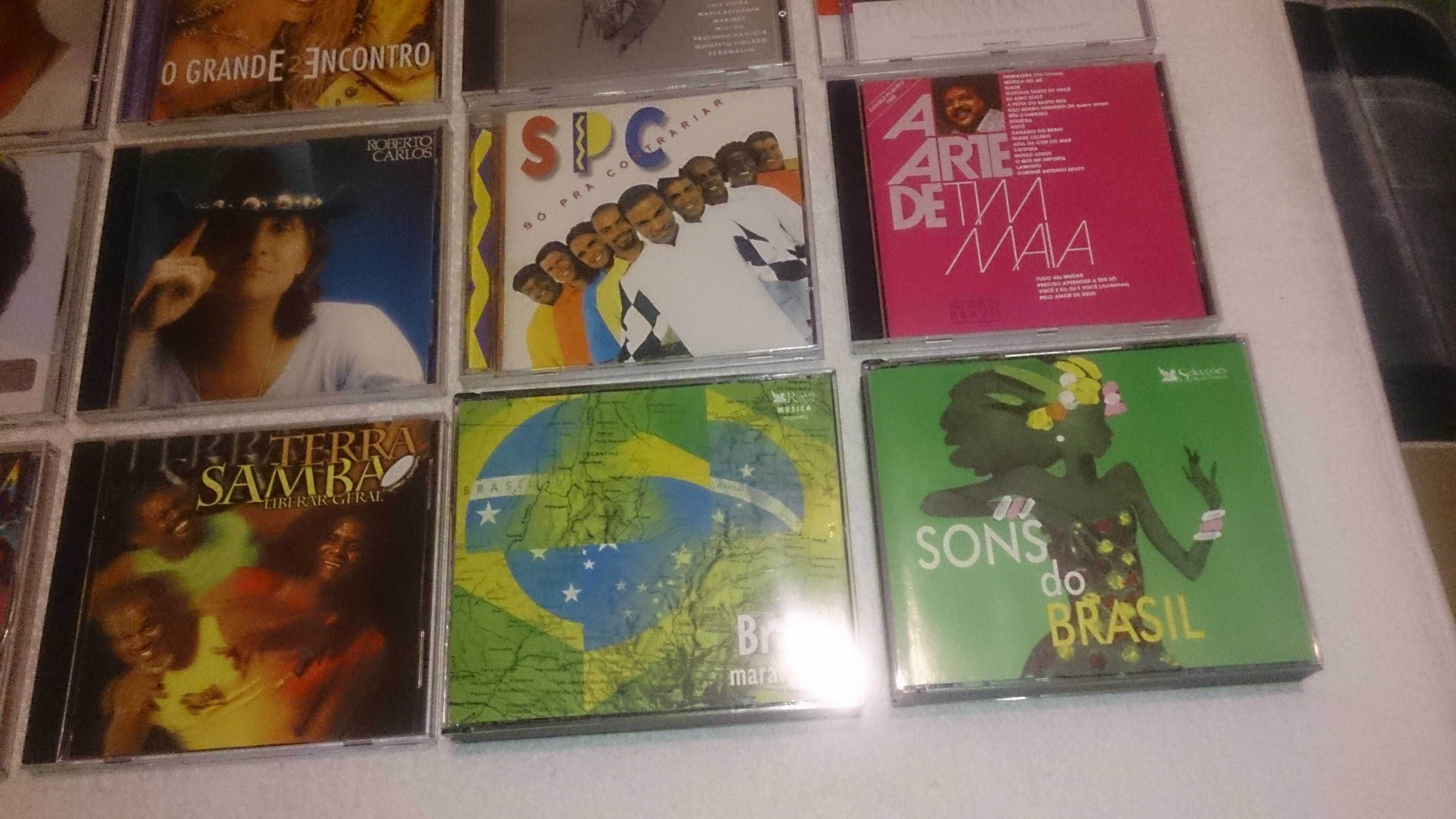 música brasileira, calcanhotto, alcione, jobim, terra samba -vários cd