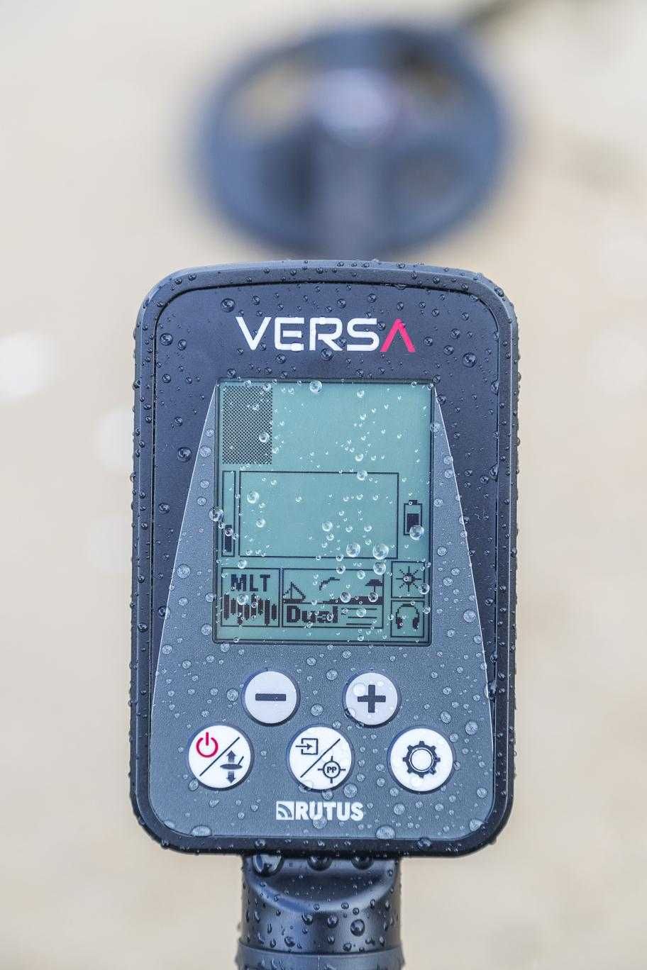 Wykrywacz Metati, Detektor Rutus Versa z cewką DD28