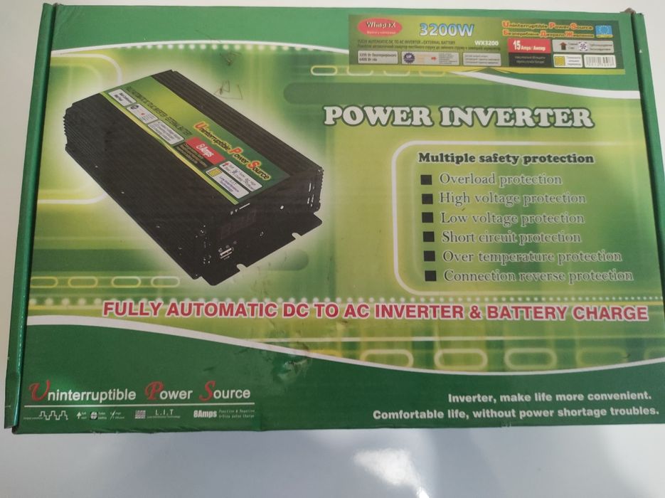 Преобразователь напряжения новый.