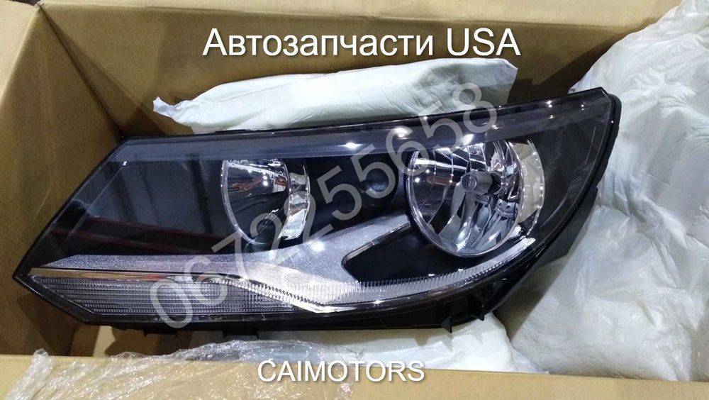 Фара передняя левая правая фонарь Tiguan