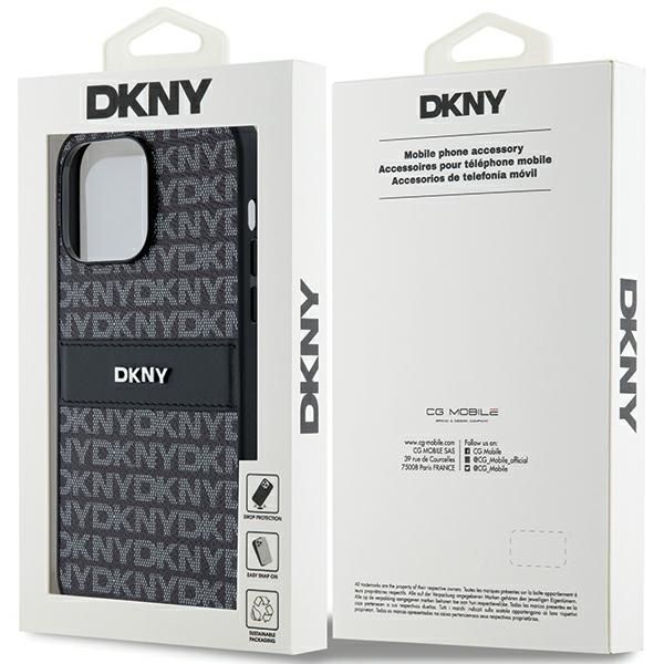 DKNY DKHCP14XPRTHSLK iPhone 14 Pro Max6.7" czarny/black hardcase Leat