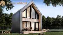 Domek szkieletowy L-302 35m2