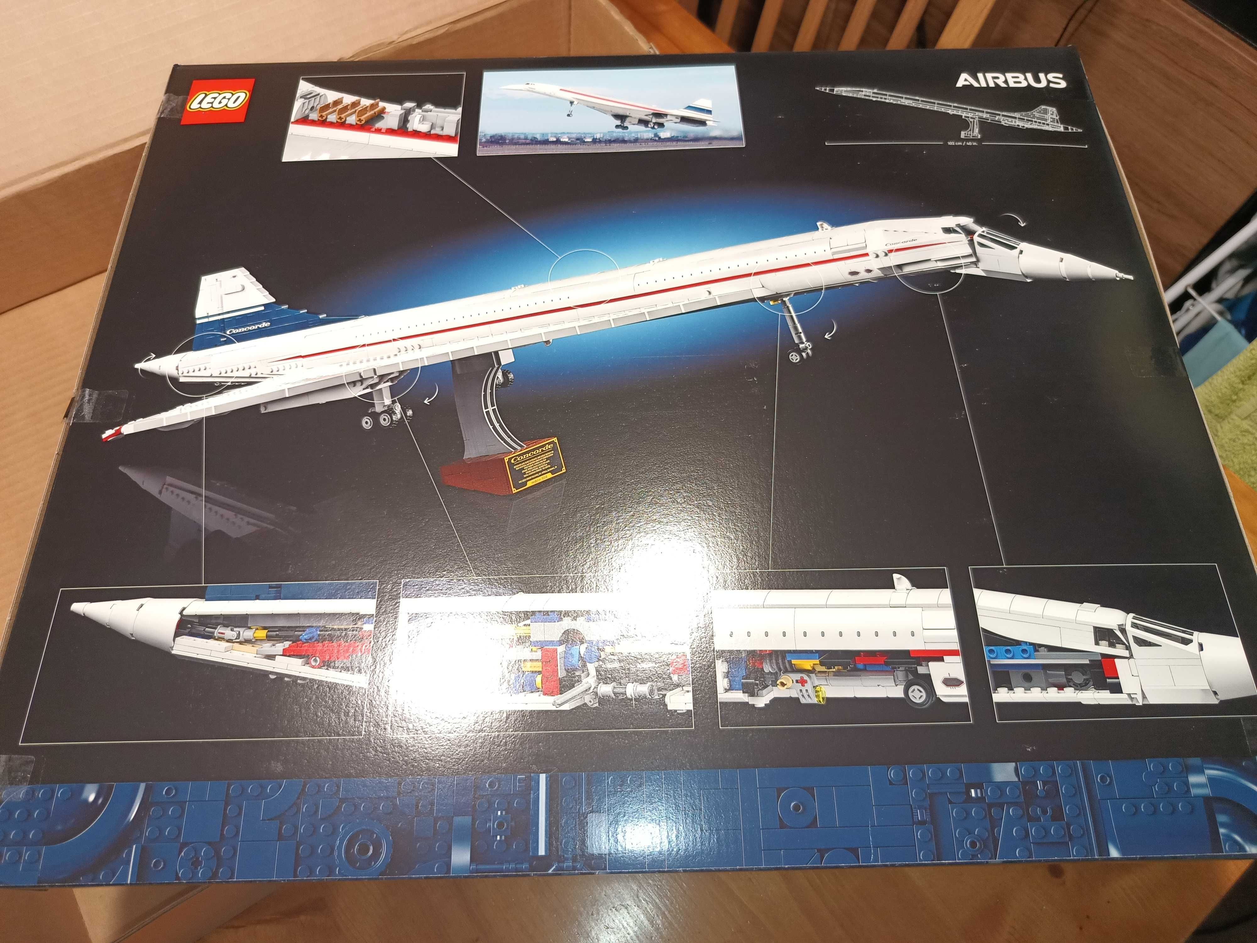 Klocki LEGO Icons 10318 Concorde - fabrycznie nowe, nieotwarte