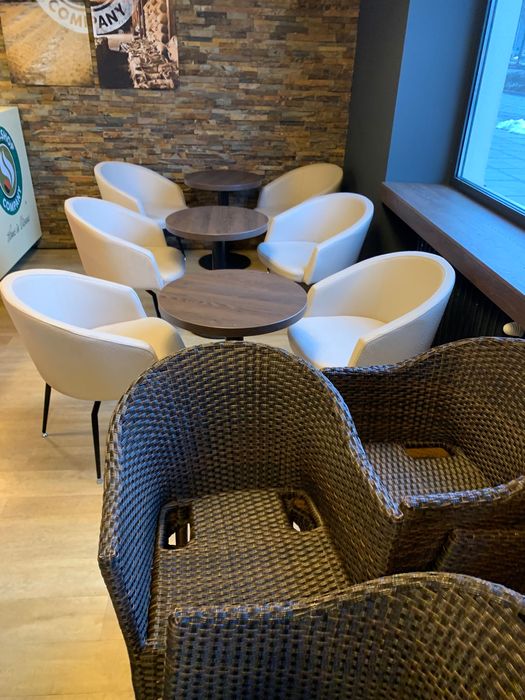 Fotel obrotowy strusia skóra premium