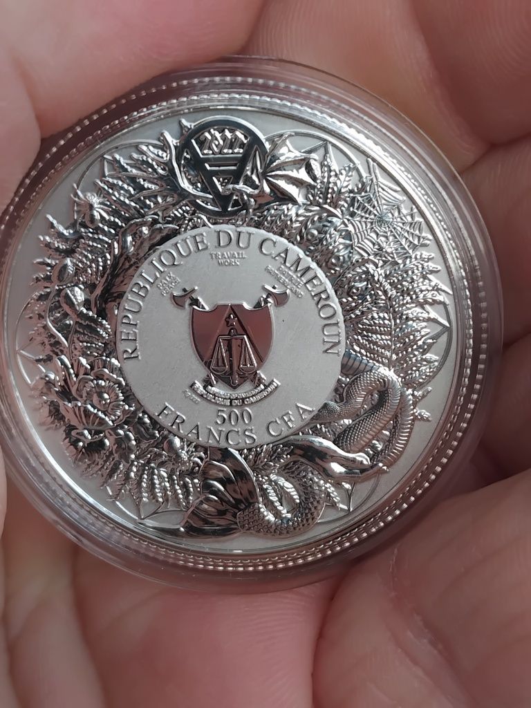 Rusałka-srebrna moneta kolekcjonerska