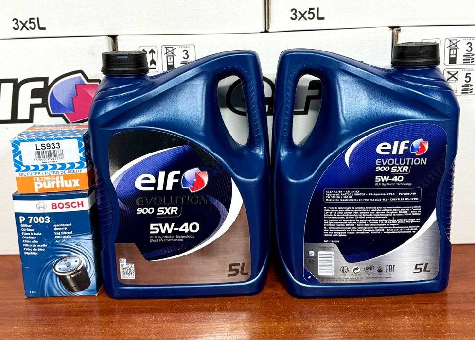 Моторне масло Ельф Elf evolution 900 SXR 5w-40 5 л.