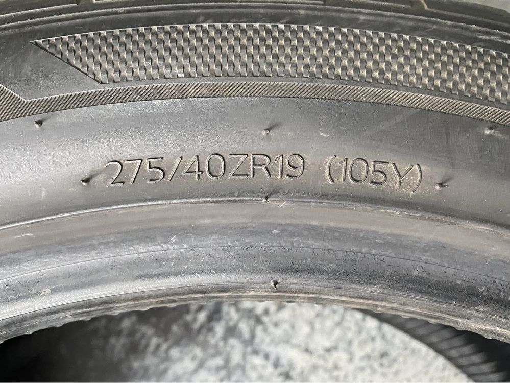 Літня резина шини (пара) 275/40R19 HANKOOK