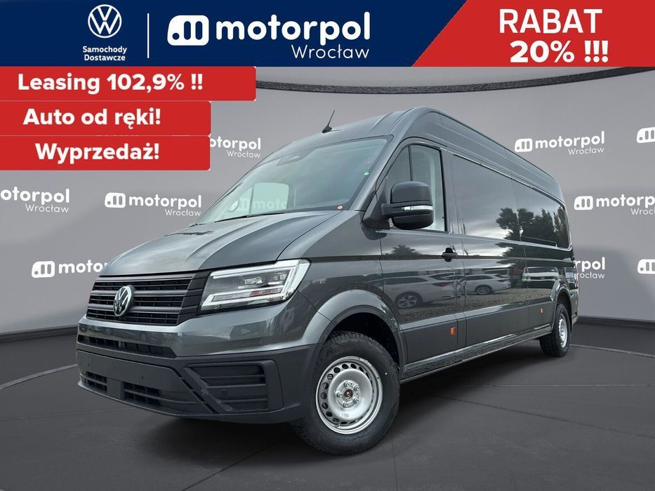 Volkswagen Crafter 35 Furgon AUTOMAT/L4H3, 2.0BiTDI 177KM, 4490mm, Wysoki dach, r.o. 4490  35 Furgon AUTOMAT/L4H3, 2.0BiTDI 177KM, 4490mm, Wysoki dach, r.o. 4490