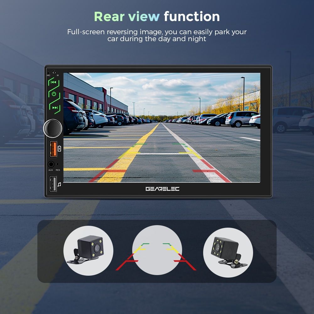 Radio Nawigacja 2din  Android 2/32gb Carplay, Android Auto
