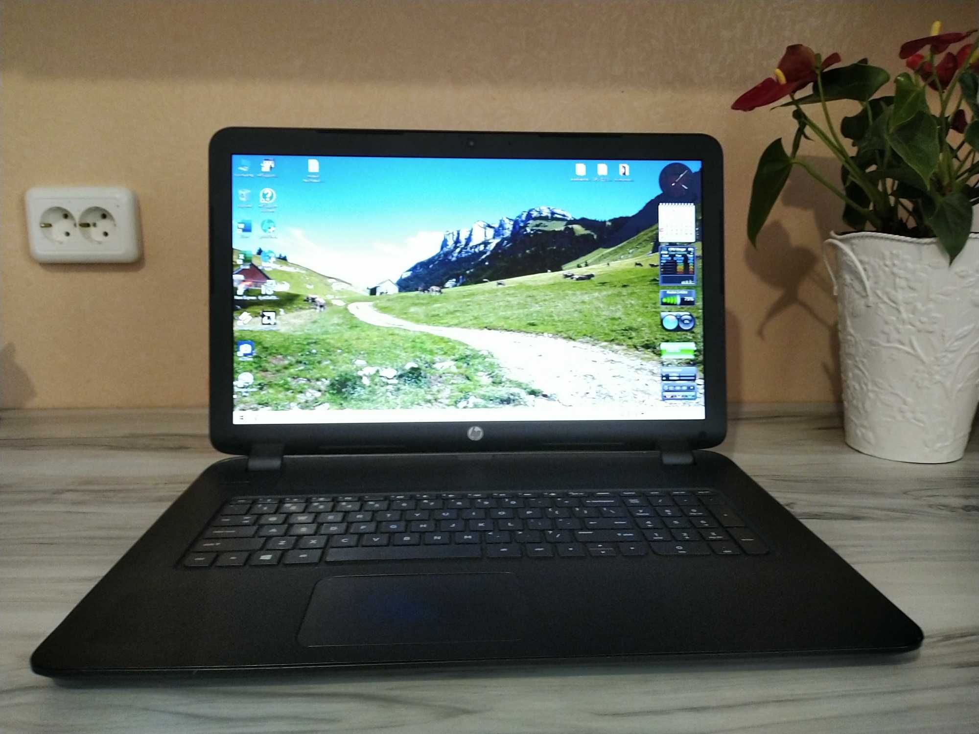 Ноутбук 17,3 HP Pavilion 4 ядра 16gb оперативки игровой
