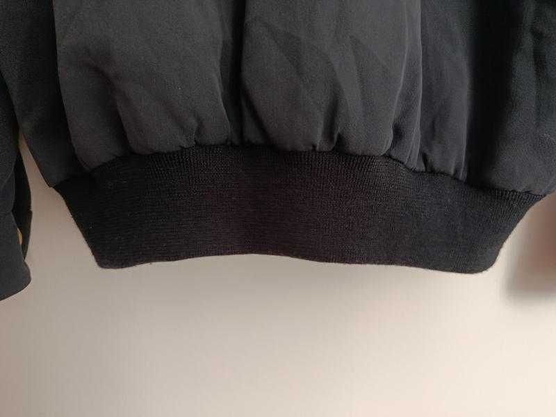 Вінтажна куртка-бомбер Avantgarde з шовковими вставками та riri, 38