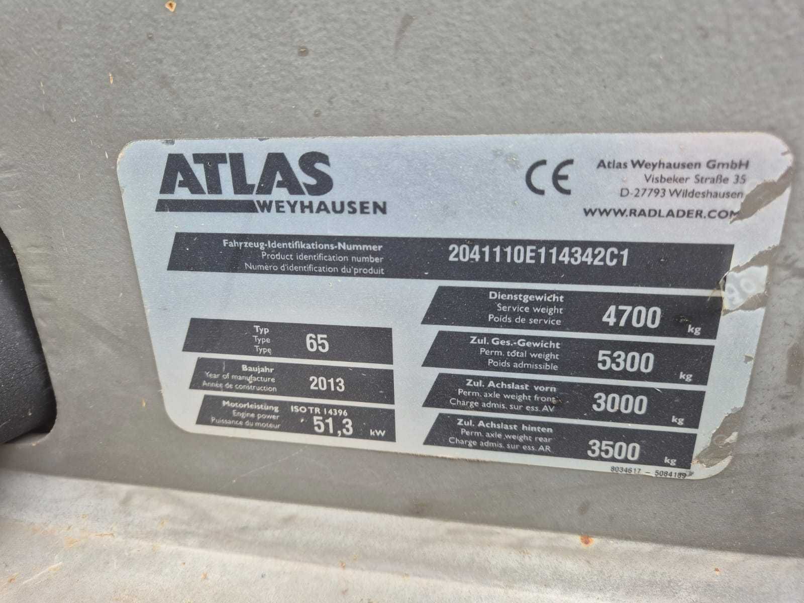 Ładowarka Atlas AR 65 super nie Jcb,Cat,Bobcat łyżka