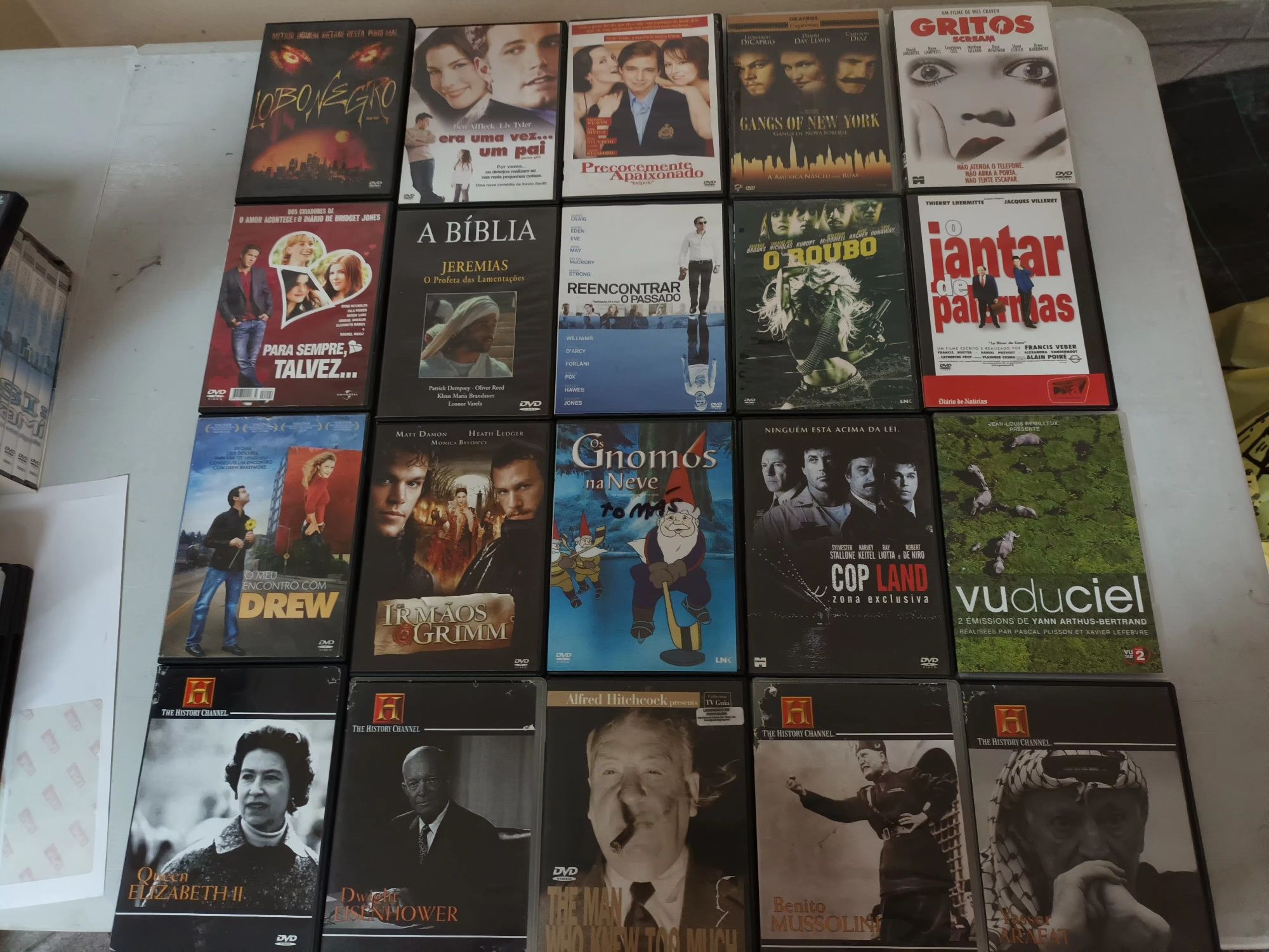 DVD'S de filmes, lotes de 45 filmes, este é o LOTE N. 5