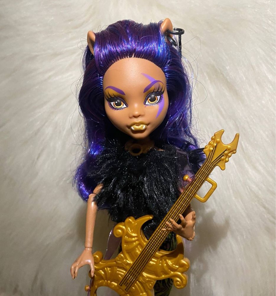 Клодін Вульф / monster high / Clawdeen Wolf Fierce Rockers