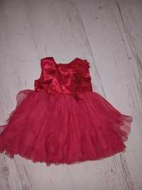 Sukienka balowa dla dziewczynki rozmiar 56-62