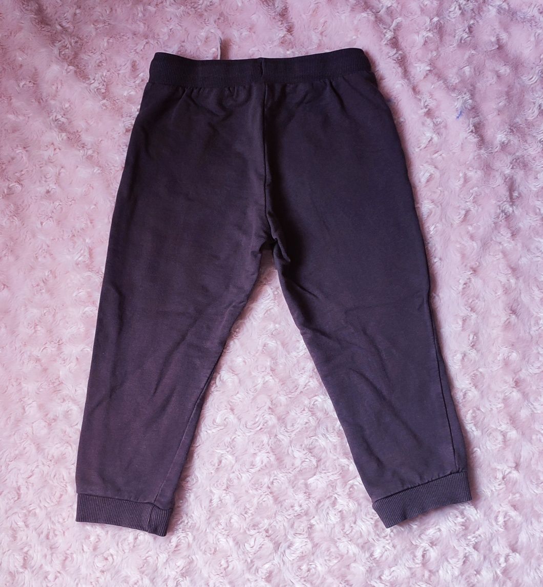 Spodnie dresowe dresy 2 pary r.98