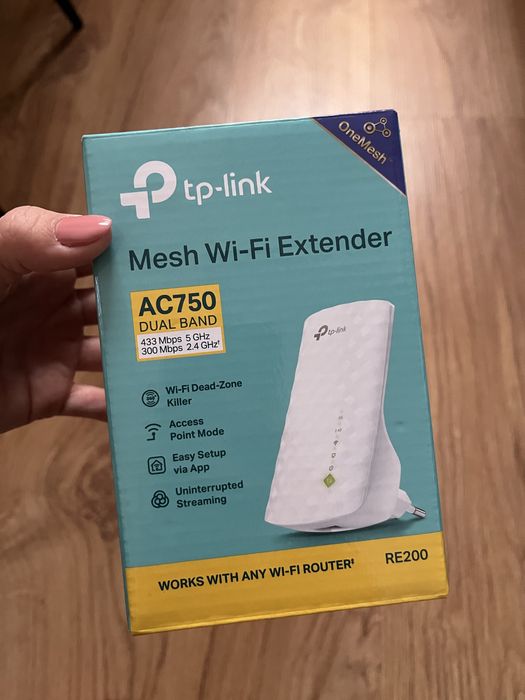 Wzmacniacz sieci TP-LINK RE200