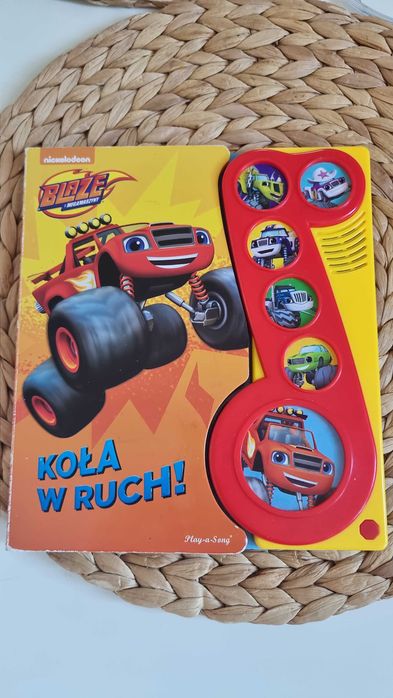 Książeczka interaktywna Blaze i Megamaszyny